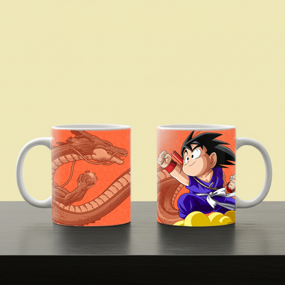 Taza Dragon Ball Origins: Goku & Shenron Frikartes