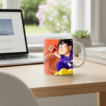 Taza Dragon Ball Origins: Goku & Shenron Frikartes