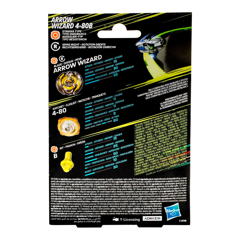 Beyblade X Arrow Wizard 4-80B Starter Pack Frikartes