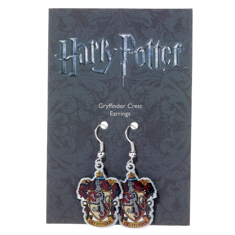 Pendientes Gryffindor Crest Harry Potter THE CARAT SHOP