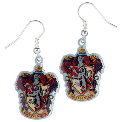Pendientes Gryffindor Crest Harry Potter THE CARAT SHOP