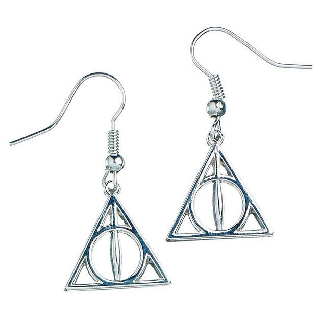 Pendientes Deathly Hallows Harry Potter THE CARAT SHOP