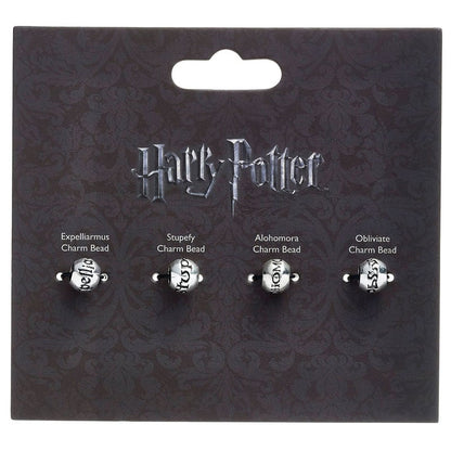 Set 4 abalorios hechizo Harry Potter surtido THE CARAT SHOP