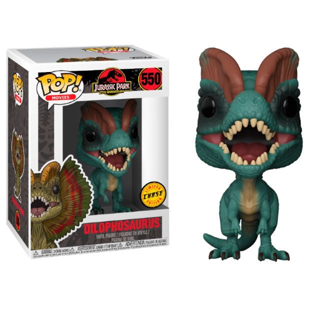 Figura POP Jurassic Park Dilophosaurus Chase FUNKO
