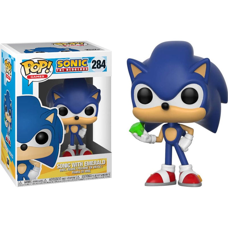 Figura POP Sonic with Emerald FUNKO