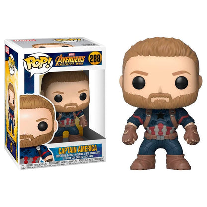 Figura POP Marvel Avengers Infinity War Capitan America FUNKO