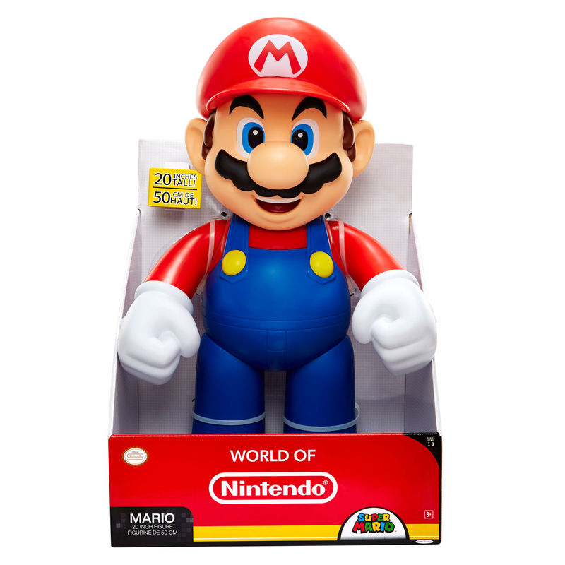 Figura Super Mario Nintendo 50cm JAKKS PACIFIC
