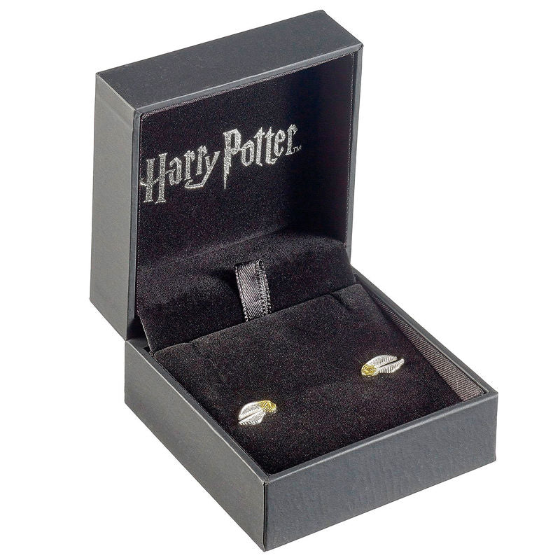 Pendientes Golden Snitch plata THE CARAT SHOP