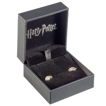 Pendientes Golden Snitch plata THE CARAT SHOP