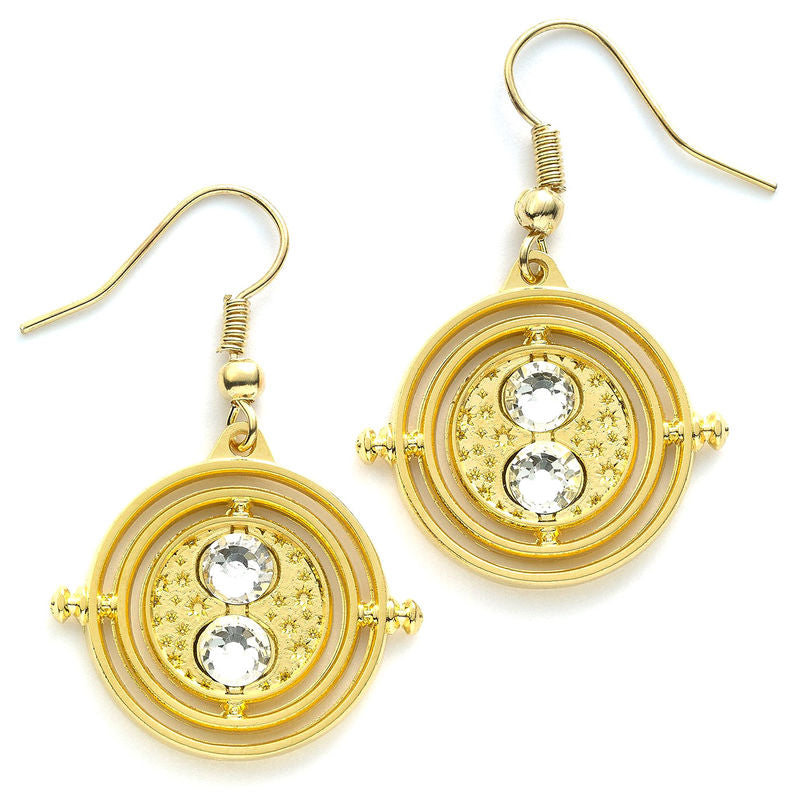 Pendientes Giratiempos Gold Harry Potter THE CARAT SHOP