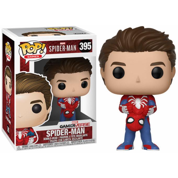 Figura POP Marvel Spiderman unmasked Spider-Man FUNKO