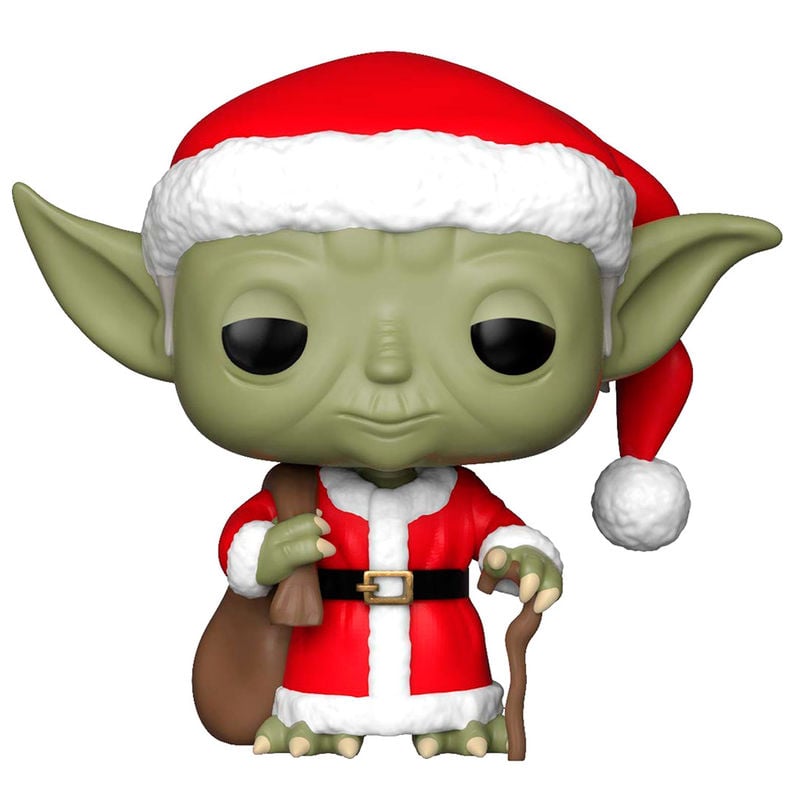Figura POP Star Wars Holiday Santa Yoda FUNKO