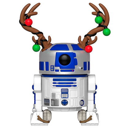Figura POP Star Wars Holiday R2-D2 with Antlers FUNKO