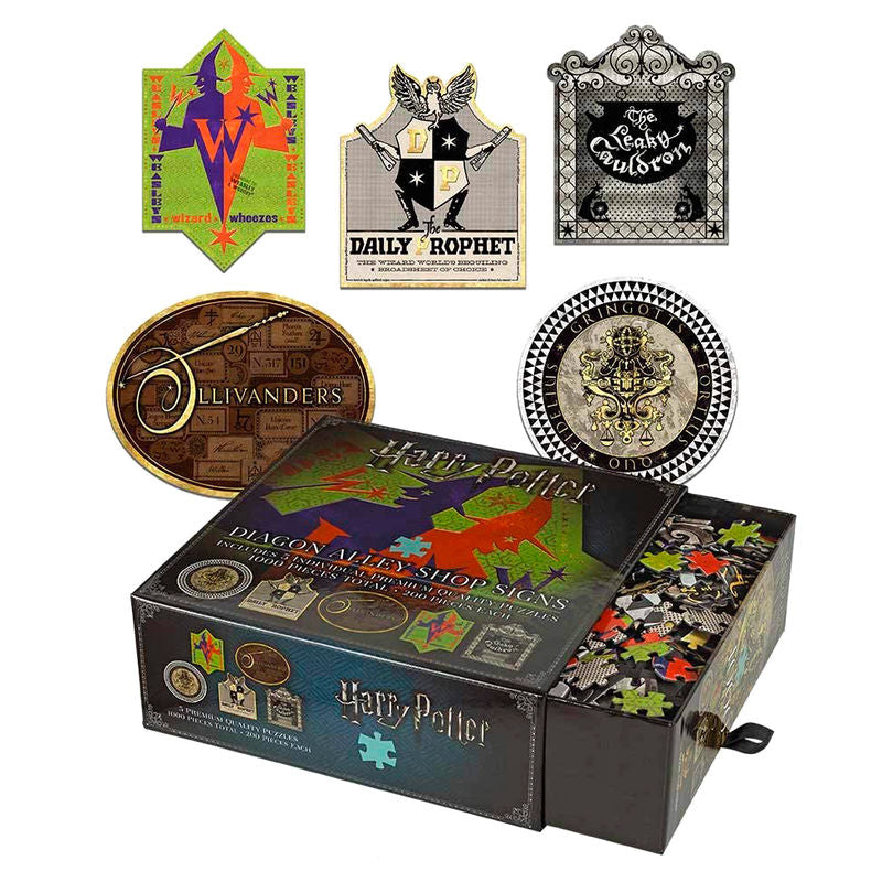 Puzzle Tiendas Callejon Diagon Harry Potter 200pz NOBLE COLLECTION