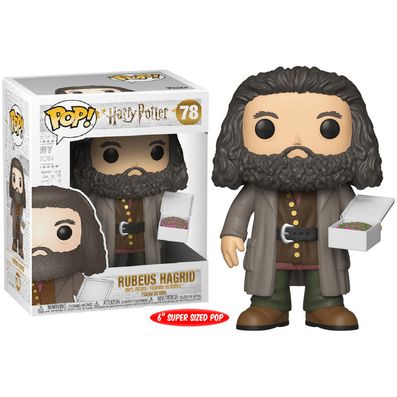 Figura POP Harry Potter Hagrid with cake 15cm FUNKO