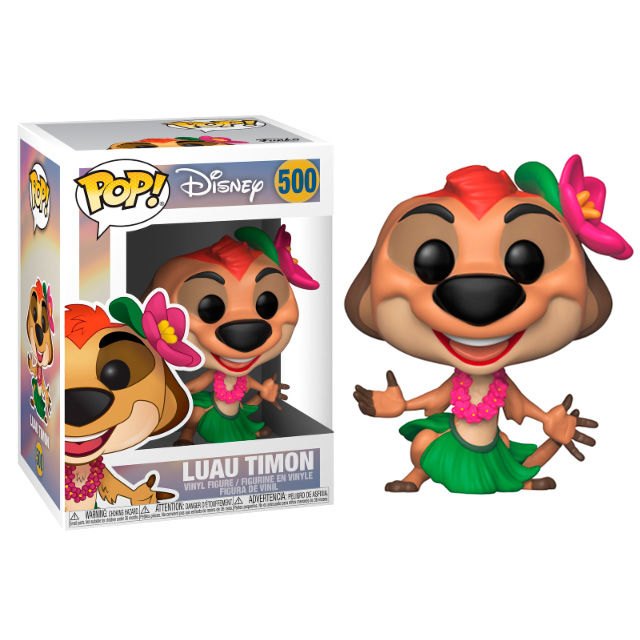 Figura POP Disney El Rey Leon Luau Timon FUNKO