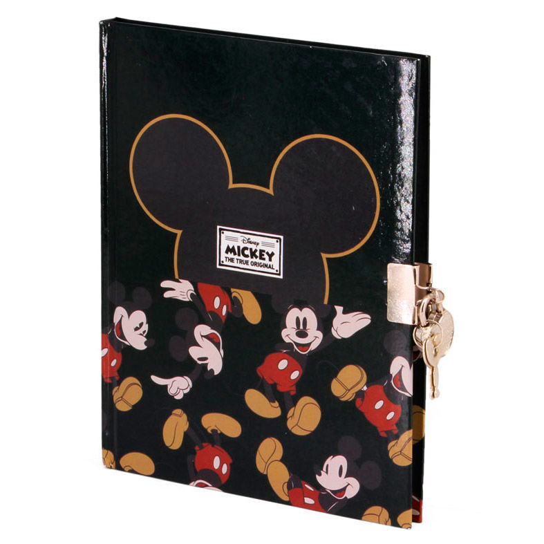 Diario llave Mickey True Disney KARACTERMANIA