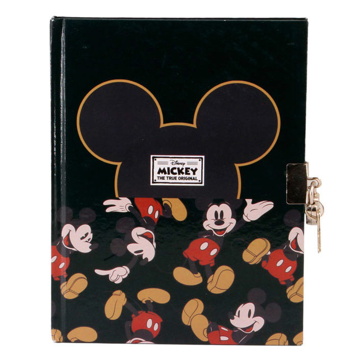 Diario llave Mickey True Disney KARACTERMANIA
