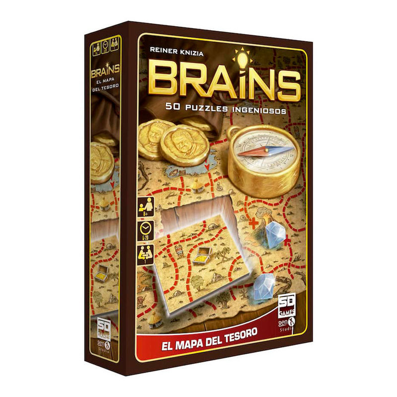 Juego BRAINS mapa del tesoro SD GAMES