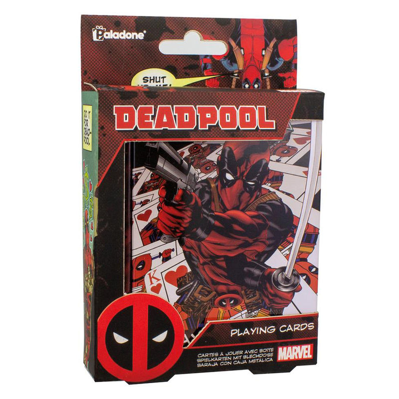 Baraja cartas Deadpool Marvel PALADONE