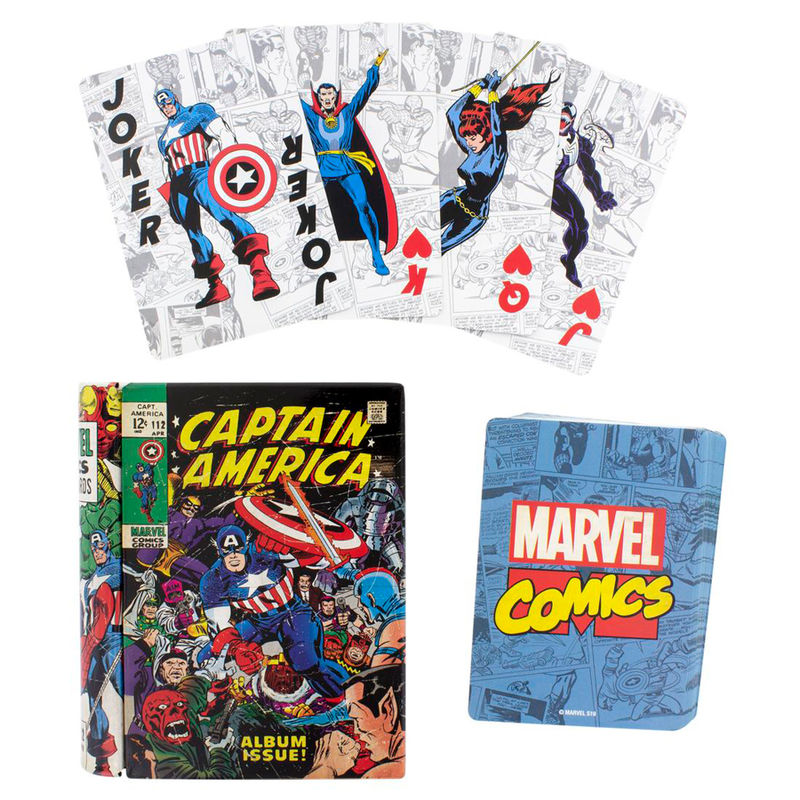 Baraja cartas Marvel PALADONE