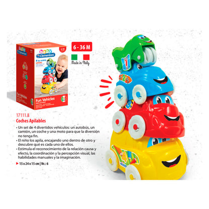 Coches Apilables CLEMENTONI