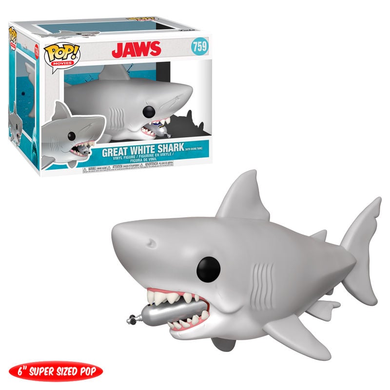 Figura POP Tiburon Jaws Diving tank 15cm FUNKO