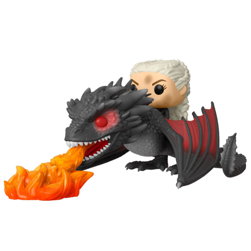 Figura POP Juego de Tronos Daenerys on Fiery Drogon FUNKO