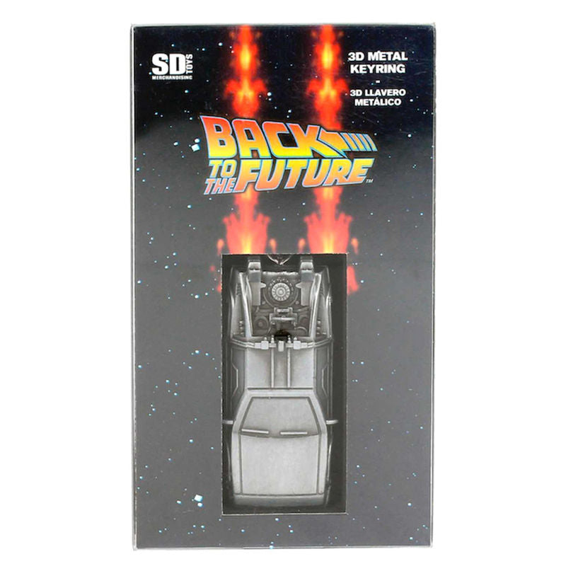 Llavero 3D metal Delorean Regreso al Futuro SD TOYS