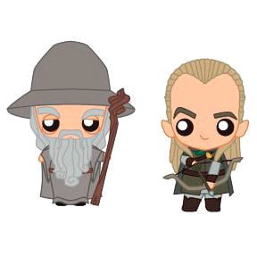 Set 2 figuras Pokis Gandalf & Legolas El Señor de los Anillos SD TOYS
