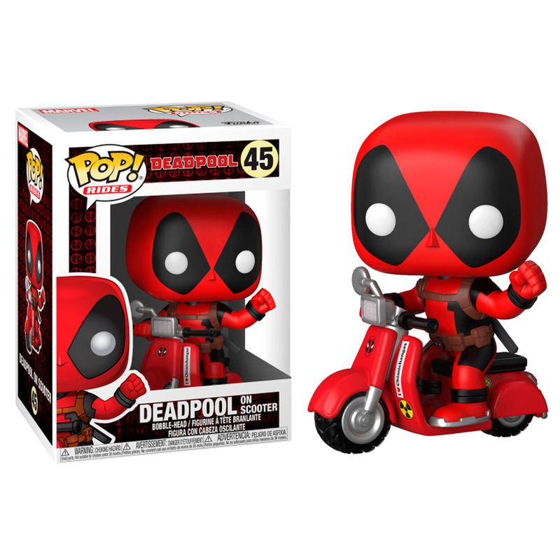 Figura POP Marvel Deadpool & Scooter FUNKO