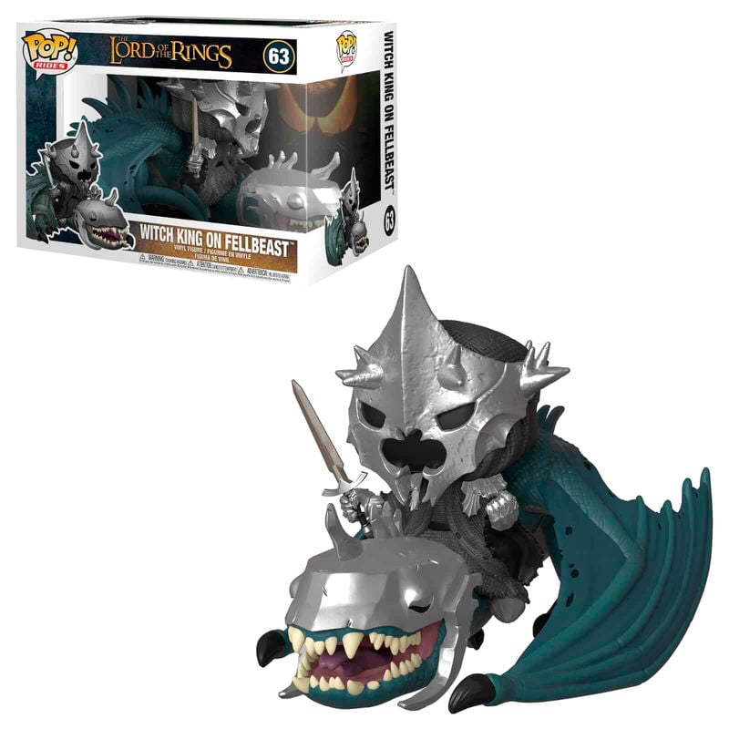 Figura POP El Señor de los Anillos Witch King with Fellbeast FUNKO