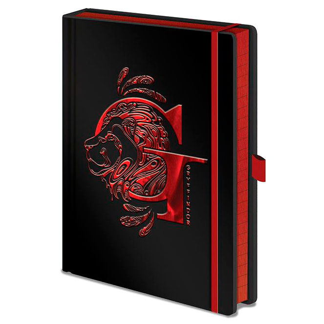 Cuaderno A5 premium Gryffindor Harry Potter PYRAMID