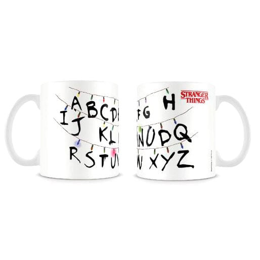 Taza Abecedario Stranger Things PYRAMID