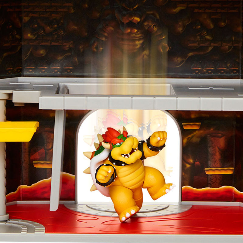 Playset Castillo Bowser deluxe Mario Bros JAKKS PACIFIC