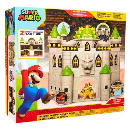 Playset Castillo Bowser deluxe Mario Bros JAKKS PACIFIC