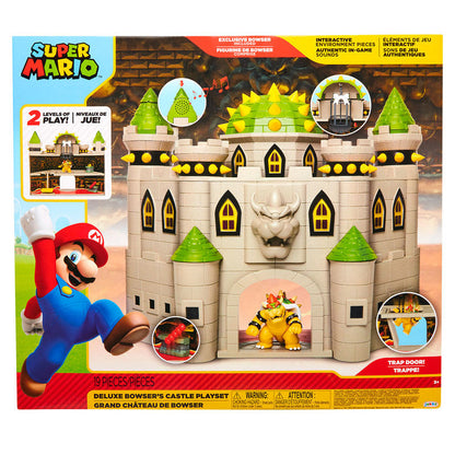 Playset Castillo Bowser deluxe Mario Bros JAKKS PACIFIC