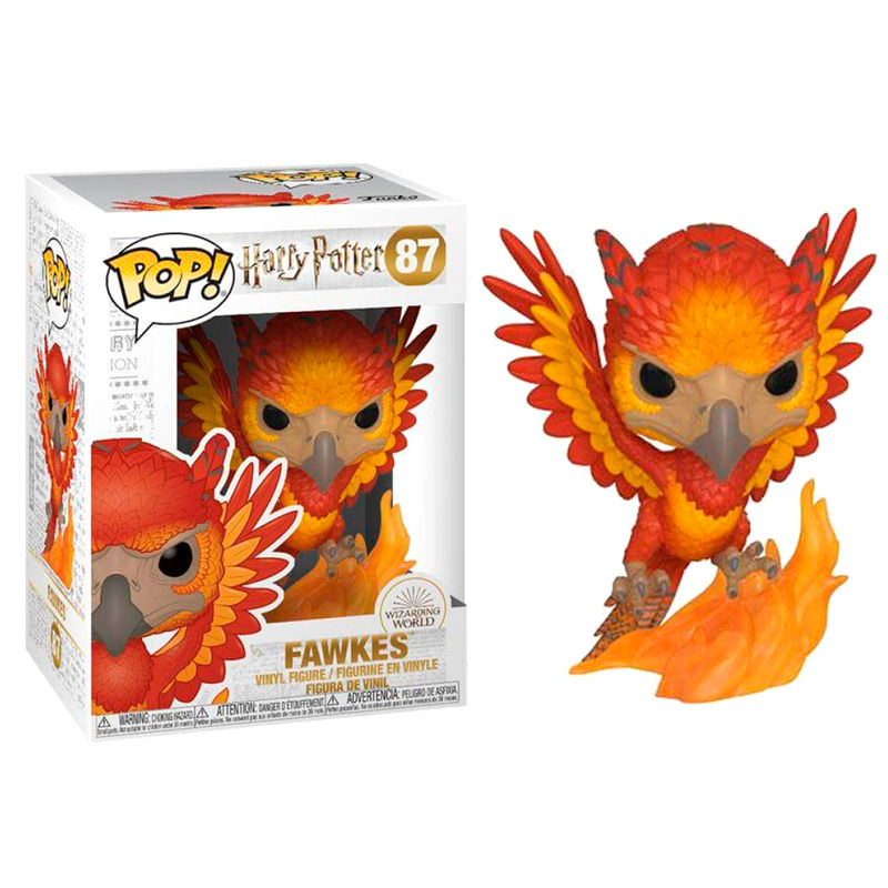 Figura POP Harry Potter Fawkes FUNKO