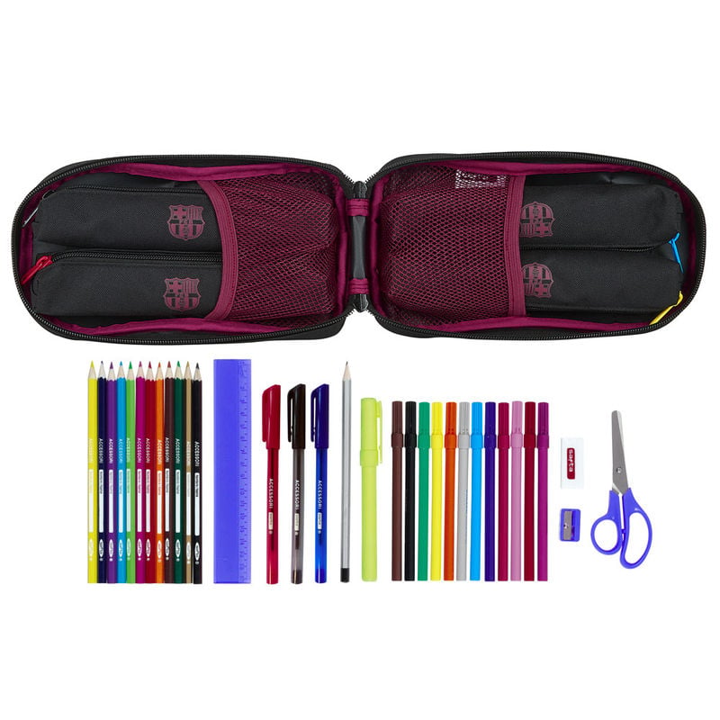 Minimochila con 4 portatodos completos F.C. Barcelona Layers SAFTA