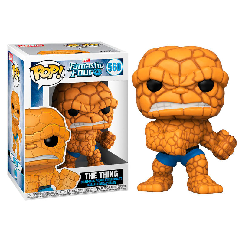 Figura POP Marvel Los 4 Fantasticos The Thing FUNKO
