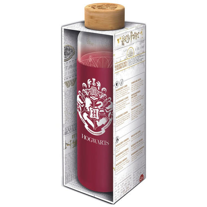 Botella cristal Harry Potter funda silicona 585ml STOR