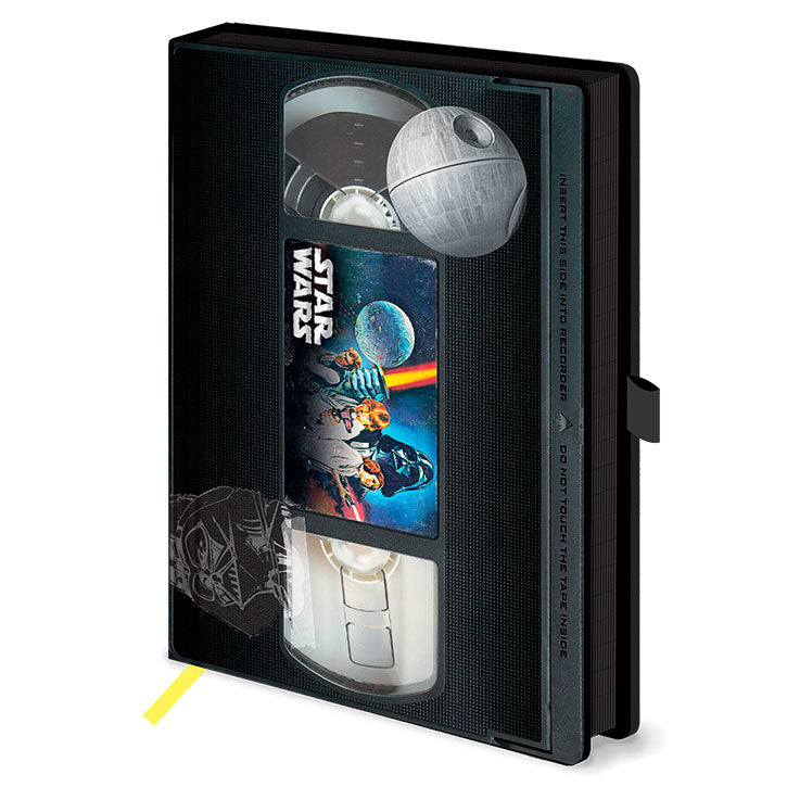 Cuaderno A5 premium VHS Star Wars PYRAMID