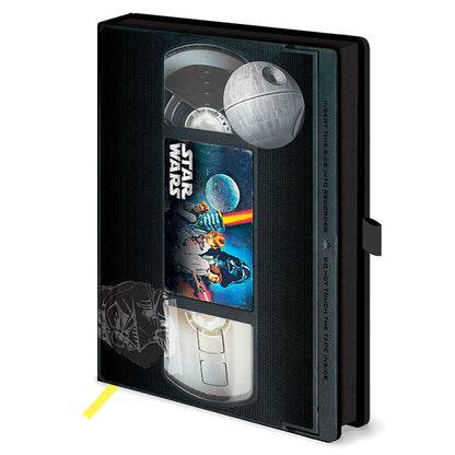 Cuaderno A5 premium VHS Star Wars PYRAMID