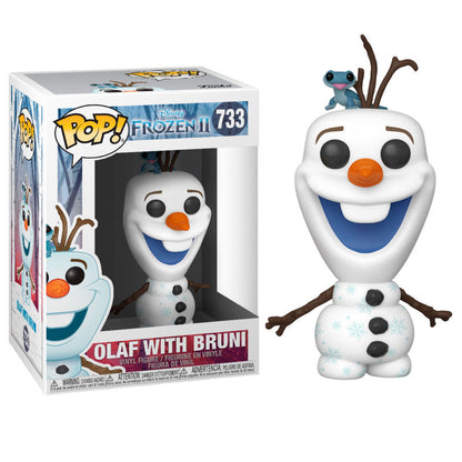 Figura POP Disney Frozen 2 Olaf with Bruni FUNKO