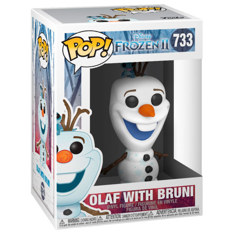 Figura POP Disney Frozen 2 Olaf with Bruni FUNKO
