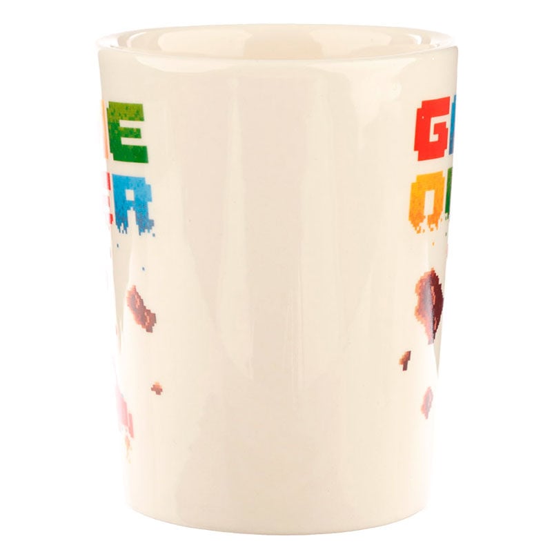 Taza asa 3D Mando Videojuego Pixel Game Over PUCKATOR