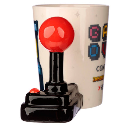 Taza asa 3D Joystick Arcade Game Over PUCKATOR