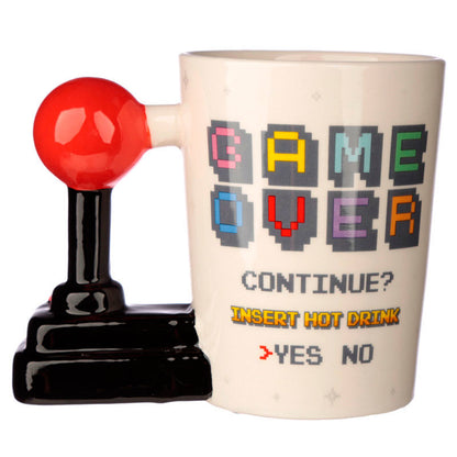 Taza asa 3D Joystick Arcade Game Over PUCKATOR