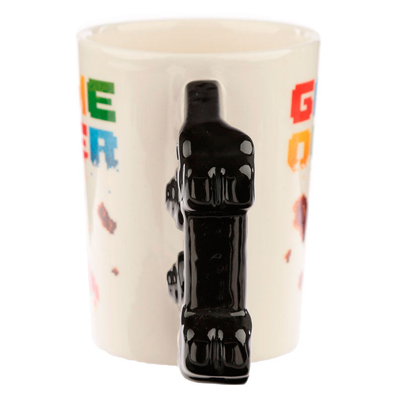 Taza asa 3D Mando Videojuego Pixel Game Over PUCKATOR