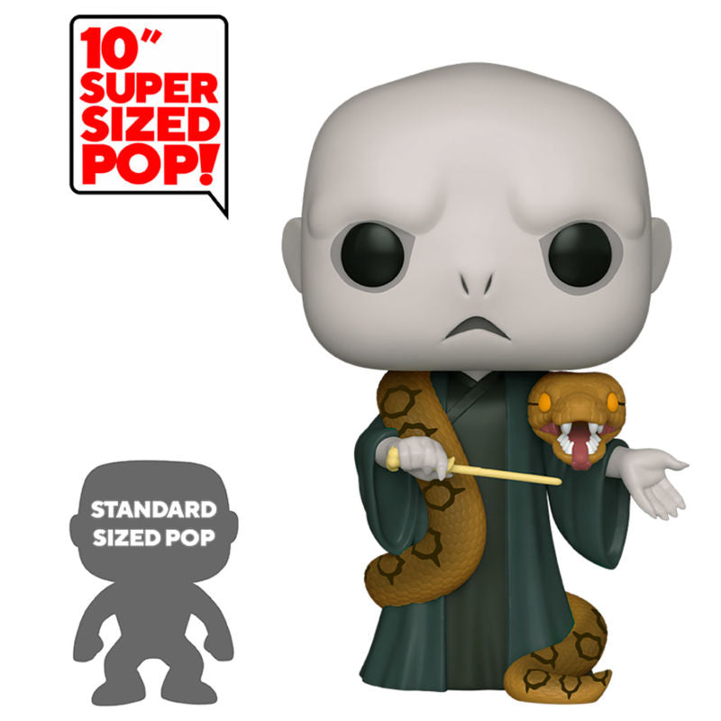 Figura POP Harry Potter Voldemort with Nagini 25cm FUNKO